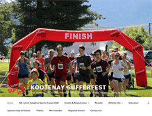 Tablet Screenshot of kootenaysufferfest.com